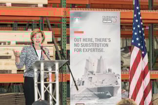 Tammy Baldwin Ship Building