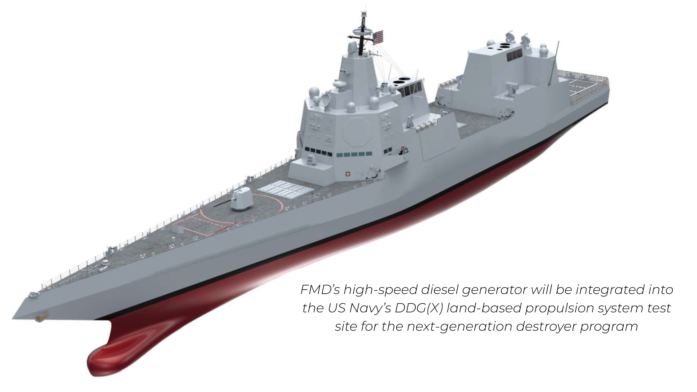 Fairbanks Morse Defense Awarded Contract for FM 175D Engine to Support U.S. Navy’s DDG(X) Program